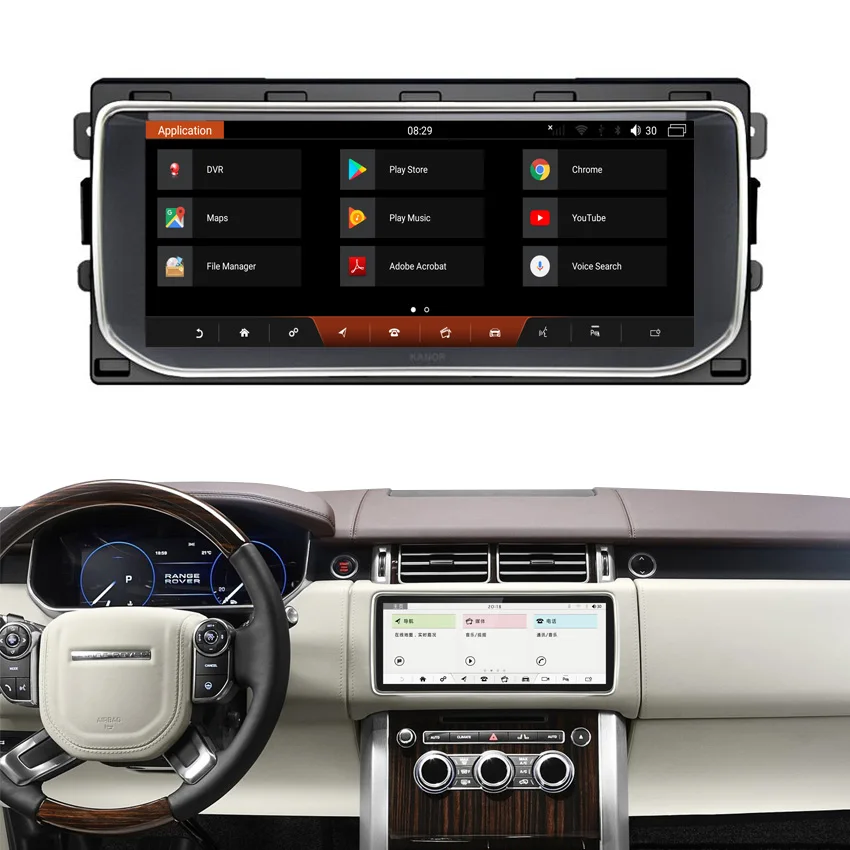 KANOR 10.25inch octa core 8+64g android 10 car gps navigation audio system car radio for range rover vogue l405
KANOR 10.25inch octa core 8+64g android 10 car gps navigation audio system car radio for range rover vogue l405