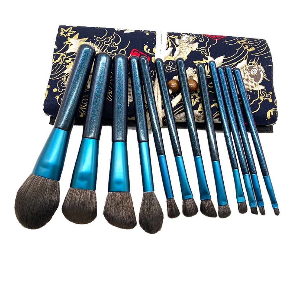 Chinese Style Matte Blue Makeup Brushes Bling 12pcs/Set Profesional Makeup Brush Set With Bag ONLY FOR USA Mbrush0003
Chinese Style Matte Blue Makeup Brushes Bling 12pcs/Set Profesional Makeup Brush Set With Bag ONLY FOR USA Mbrush0003