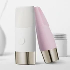 APIYOO Deep cleansing skin care Rechargeable IP7 Waterproof Mini Electric Sonic Soft Silicone Facial Cleansing Brush