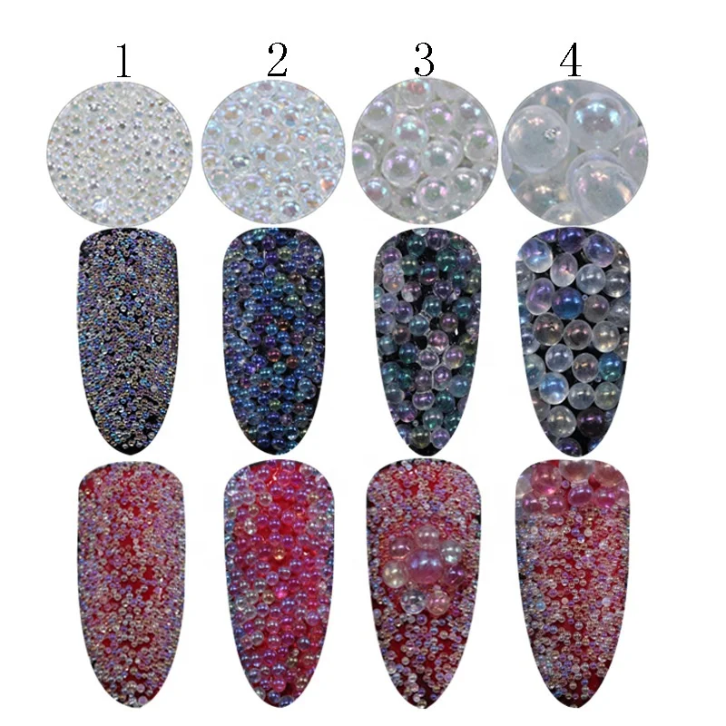 Clear AB Nail Caviar Glitter Beads Mini Micro Rhinestones Beauty Manicures Accessories For Gel Lacquer Nail Art Decorations 5g
Clear AB Nail Caviar Glitter Beads Mini Micro Rhinestones Beauty Manicures Accessories For Gel Lacquer Nail Art Decorations 5g