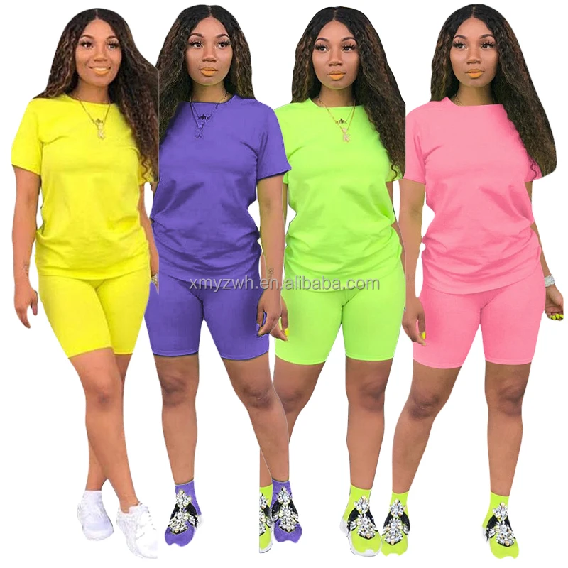 Women's Short Sleeve Print 2 Pieces Outfit Tshirt Tops + Shorts Pants Set Tracksuits Set
Women's Short Sleeve Print 2 Pieces Outfit Tshirt Tops + Shorts Pants Set Tracksuits Set