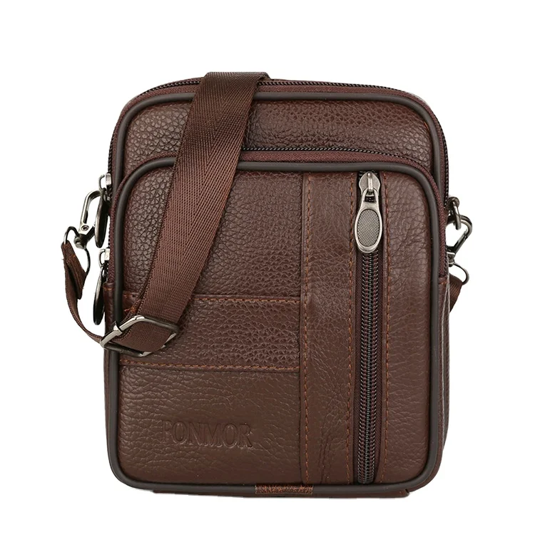 Custom Men Small Zipper Messenger Bag Waist Bag Genuine Leather Crossbody Shoulder Bags, Black,brown,coffee
Custom Men Small Zipper Messenger Bag Waist Bag Genuine Leather Crossbody Shoulder Bags, Black,brown,coffee
