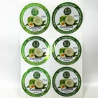 Digital Sticker Label Printing, Metallic Glossy Silver BOPP Small Slogan Sticker Label