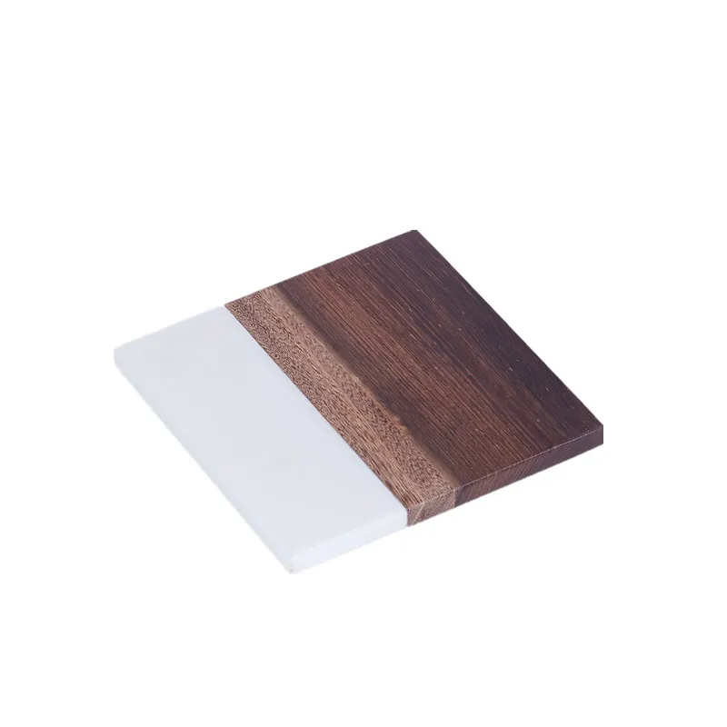 European style hotel restaurant wedding square white marble mosaic chicken wing wood cheese bread fruit plate, White color
European style hotel restaurant wedding square white marble mosaic chicken wing wood cheese bread fruit plate, White color