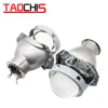 TAOCHIS 3.0 inches bi xenon halogen led projector lens Auto Car HID headlights retrofit h7 same size as HELLA 3R/5