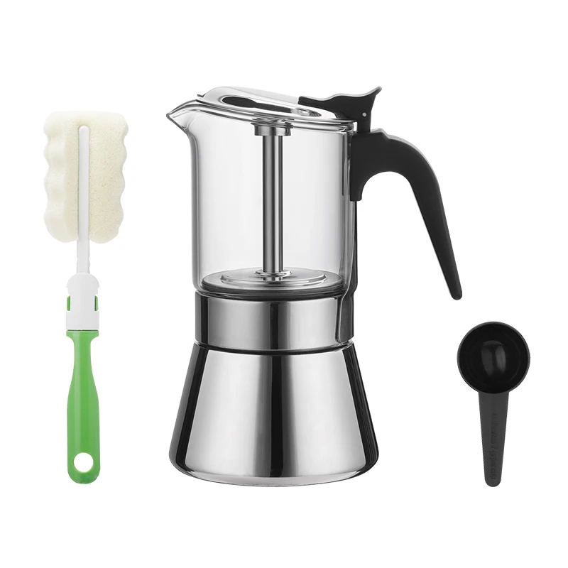 Hot Selling High Quality Professional Aluminum Stovetop Espresso coffee maker moka pot
Hot Selling High Quality Professional Aluminum Stovetop Espresso coffee maker moka pot