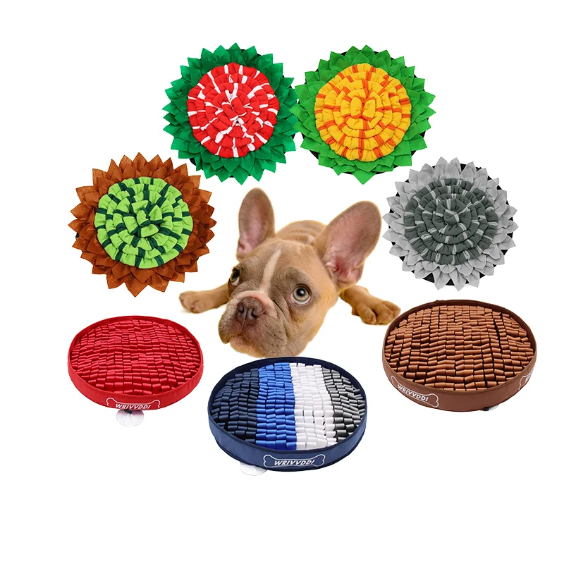 Amazon Best-selling Feeding Foraging Skill Anti-Slip Puppy Interactive Puzzle Toys Pet Sniffing Pad, Blue,red,brown
Amazon Best-selling Feeding Foraging Skill Anti-Slip Puppy Interactive Puzzle Toys Pet Sniffing Pad, Blue,red,brown