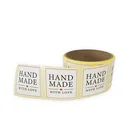 Cheap custom paper brand label sticker manufactured in China