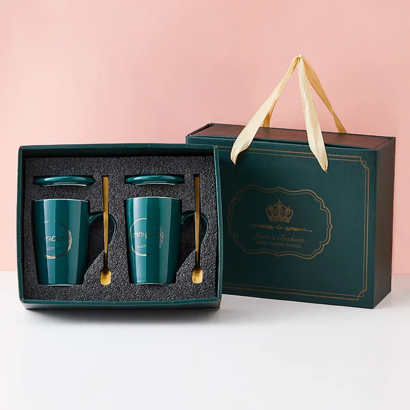 luxury green valentines day gift ceramic coffee tea couple cup mug of couple, As picture
luxury green valentines day gift ceramic coffee tea couple cup mug of couple, As picture