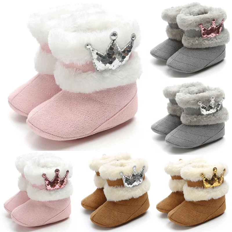 Kids High Quality Plush Flat Ankle High Top Shoes Warm Booties Baby Snow Boots
Kids High Quality Plush Flat Ankle High Top Shoes Warm Booties Baby Snow Boots