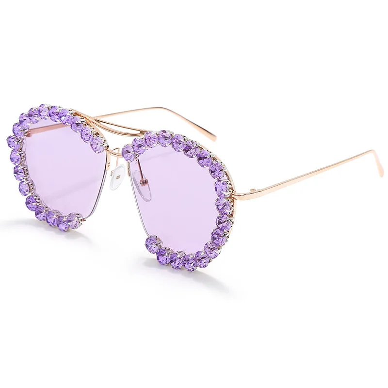 Luxury sunglasses handmade diamond sun glasses crystal women sunglasses trendy 2021 fashion sunglasses, Custom color
Luxury sunglasses handmade diamond sun glasses crystal women sunglasses trendy 2021 fashion sunglasses, Custom color