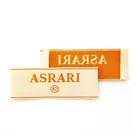 Wholesale High Quality Custom Private Polyester Neck Woven Garment Shirt Label