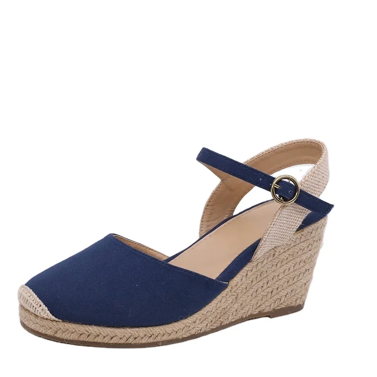 2020 Wholesale custom women espadrilles shoes black slip-on platform espadrille shoes
2020 Wholesale custom women espadrilles shoes black slip-on platform espadrille shoes
