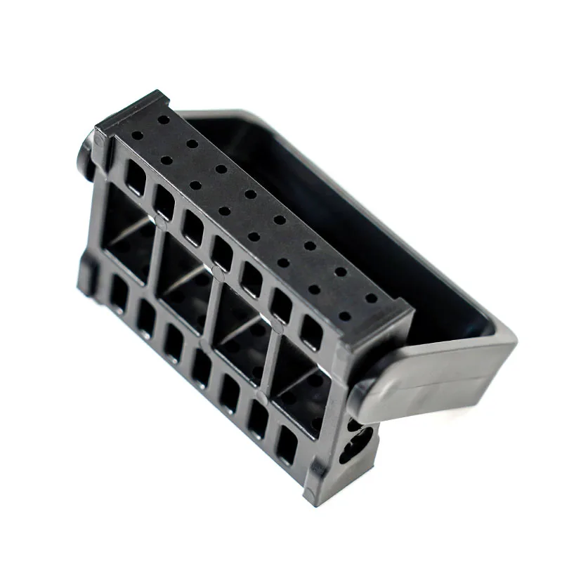 16 Hole Nail Drill Bit Holder Stand Drills Storage Box Plastic Container Case Nails Accessories, White,pink, green,black, purple
16 Hole Nail Drill Bit Holder Stand Drills Storage Box Plastic Container Case Nails Accessories, White,pink, green,black, purple