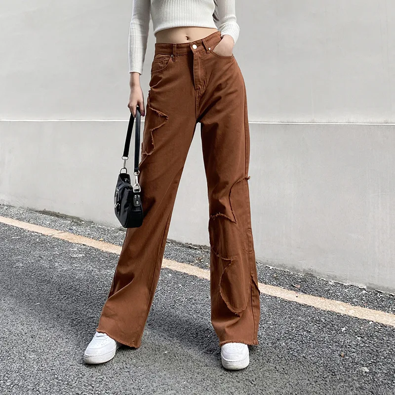 new product ideas 2021 high rise straight leg brown guangzhou highwaist fashion femme ladies high waisted denim jeans women, As picture
new product ideas 2021 high rise straight leg brown guangzhou highwaist fashion femme ladies high waisted denim jeans women, As picture