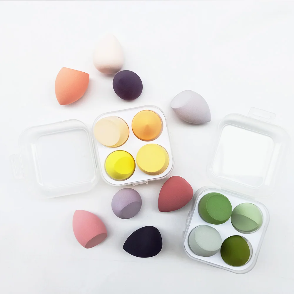 Beaumaker 4pcs makeup sponge puff beauty egg Set Hydrophilic Latex Free Custom Makeup Cosmetic Powder Puff OEM, 4 colors for option
Beaumaker 4pcs makeup sponge puff beauty egg Set Hydrophilic Latex Free Custom Makeup Cosmetic Powder Puff OEM, 4 colors for option