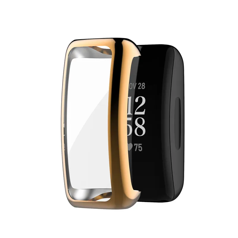 For fitbit inspire2 protective cover, Clear transparent electronic plating soft silicone tpu full cover case for fitbit inspire2
For fitbit inspire2 protective cover, Clear transparent electronic plating soft silicone tpu full cover case for fitbit inspire2