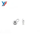 Small padlock mini luggage round shape key lock