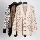 Sweater Fashion Cardigan Women Cardigan Sweater Custom Ladies V Neck Fashion Knitwear Sexy Cardigan Sweater For Women