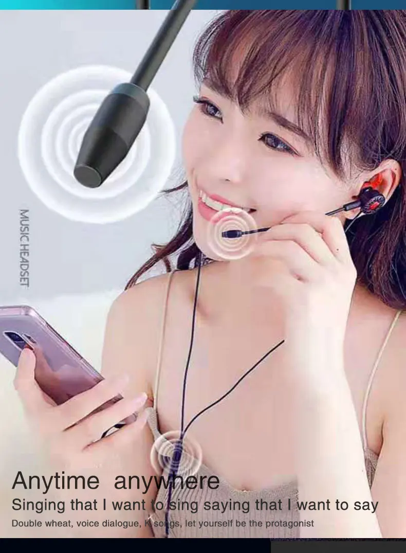 Golden Sky Mic 3.5Mm Jack Earpod Hand Free Earbuds For Iphone Earphone For Apple Headset Earpiece Wired And Wireless Earphone - ANKUX.COM