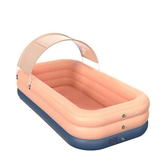 Children's inflatable swimming pool thick lounge filled swimming pool children's home American summer water party supply outdoor, Pink
Children's inflatable swimming pool thick lounge filled swimming pool children's home American summer water party supply outdoor, Pink