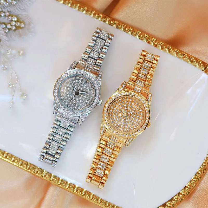 2020 New Stylish Crystal Diamond Dial High Quality Ladies Luxury Rhinestone Wristwatches Quartz Women Gold Watch relogio
2020 New Stylish Crystal Diamond Dial High Quality Ladies Luxury Rhinestone Wristwatches Quartz Women Gold Watch relogio