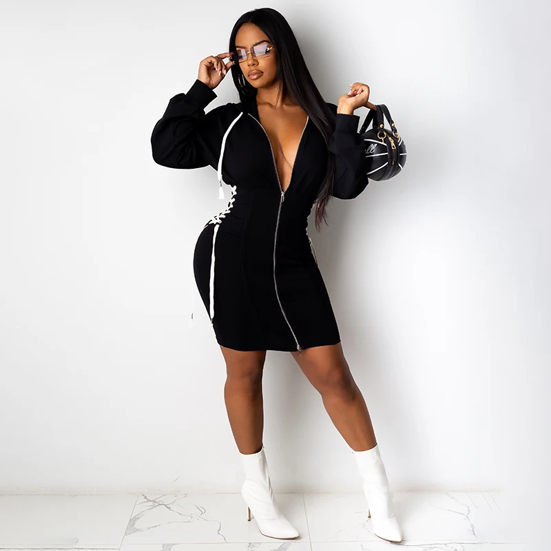 BL3517 Streetwear One Piece Set Women Dresses Fall Club Plus Size Outfits Skirt Ladies Matching Bodycon Dress zipper dress
BL3517 Streetwear One Piece Set Women Dresses Fall Club Plus Size Outfits Skirt Ladies Matching Bodycon Dress zipper dress