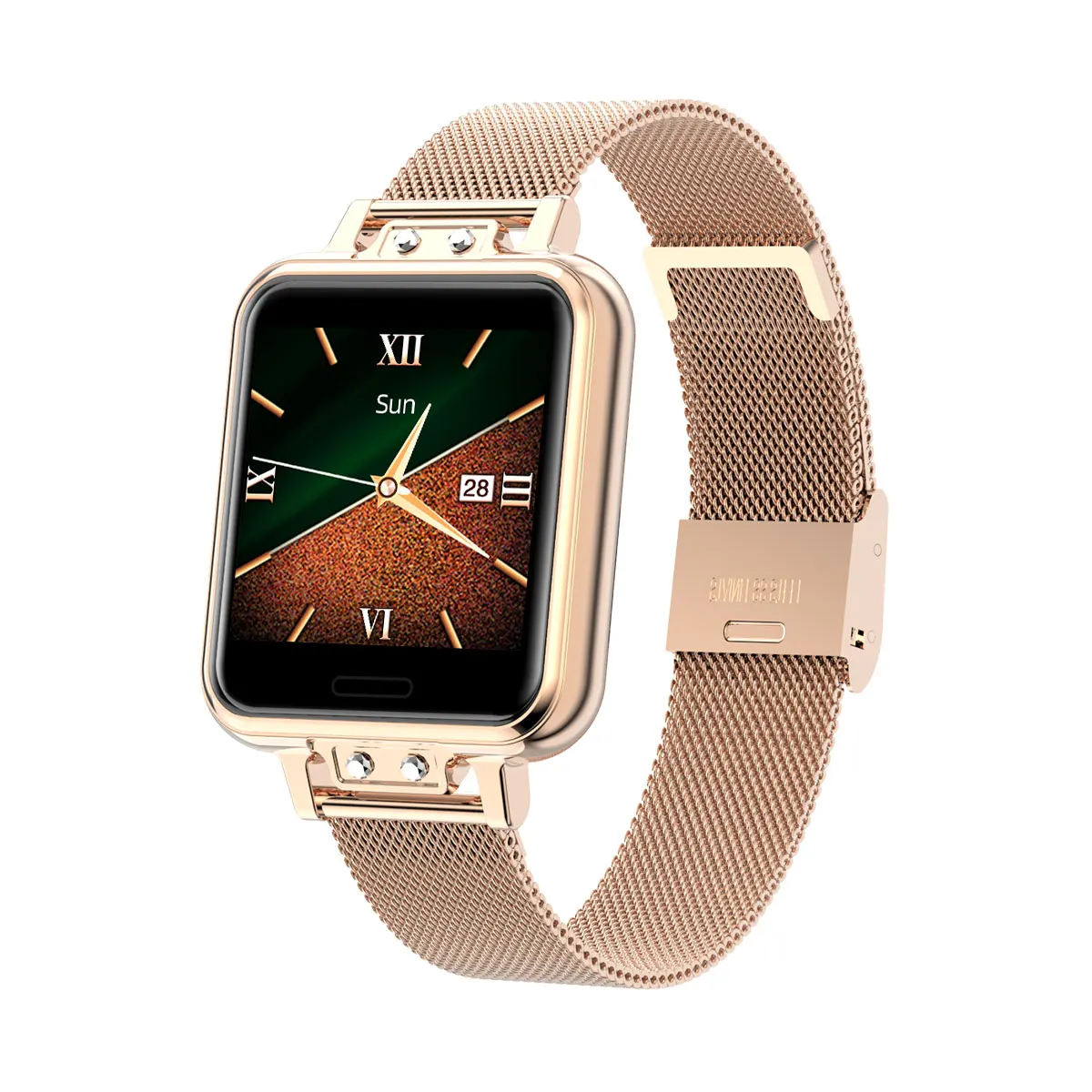 Newest Heart Rate Sport Bracelet Band Fitness Tracker Blood Pressure Monitoring Smartwatch Ladies Smart Watch
Newest Heart Rate Sport Bracelet Band Fitness Tracker Blood Pressure Monitoring Smartwatch Ladies Smart Watch