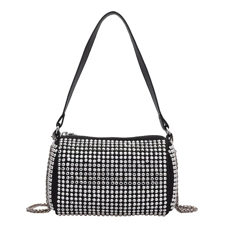 New Arrival Diamond Metal Chain Zipper Tote Leather Purses Luxury Designer Handbag Famous For Girls
New Arrival Diamond Metal Chain Zipper Tote Leather Purses Luxury Designer Handbag Famous For Girls