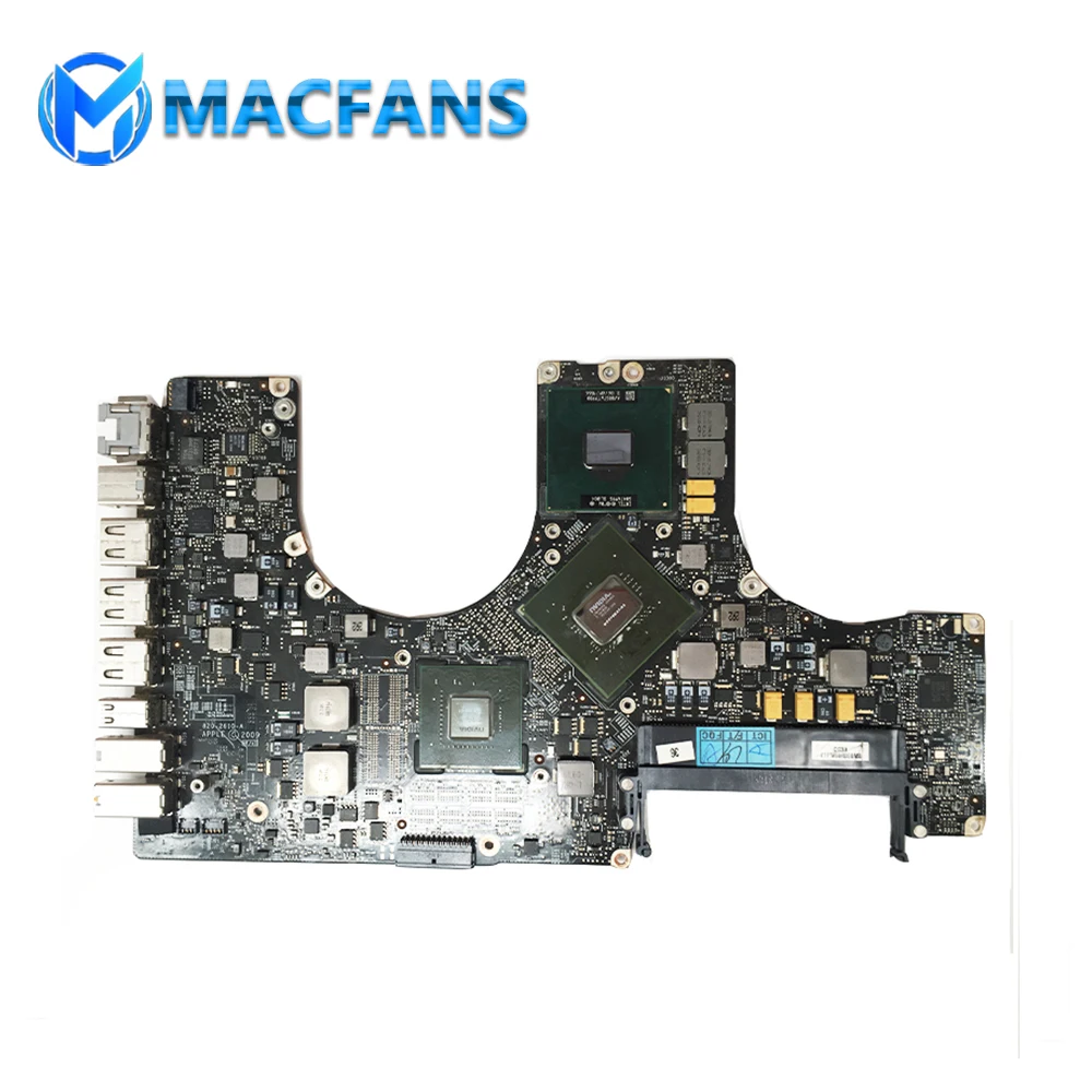 820-2610-A/B for Macbook Pro 17" A1297 Motherboard 2.8/3.06GHz EMC 2329 A1297 Logic Board Mid 2009
820-2610-A/B for Macbook Pro 17" A1297 Motherboard 2.8/3.06GHz EMC 2329 A1297 Logic Board Mid 2009