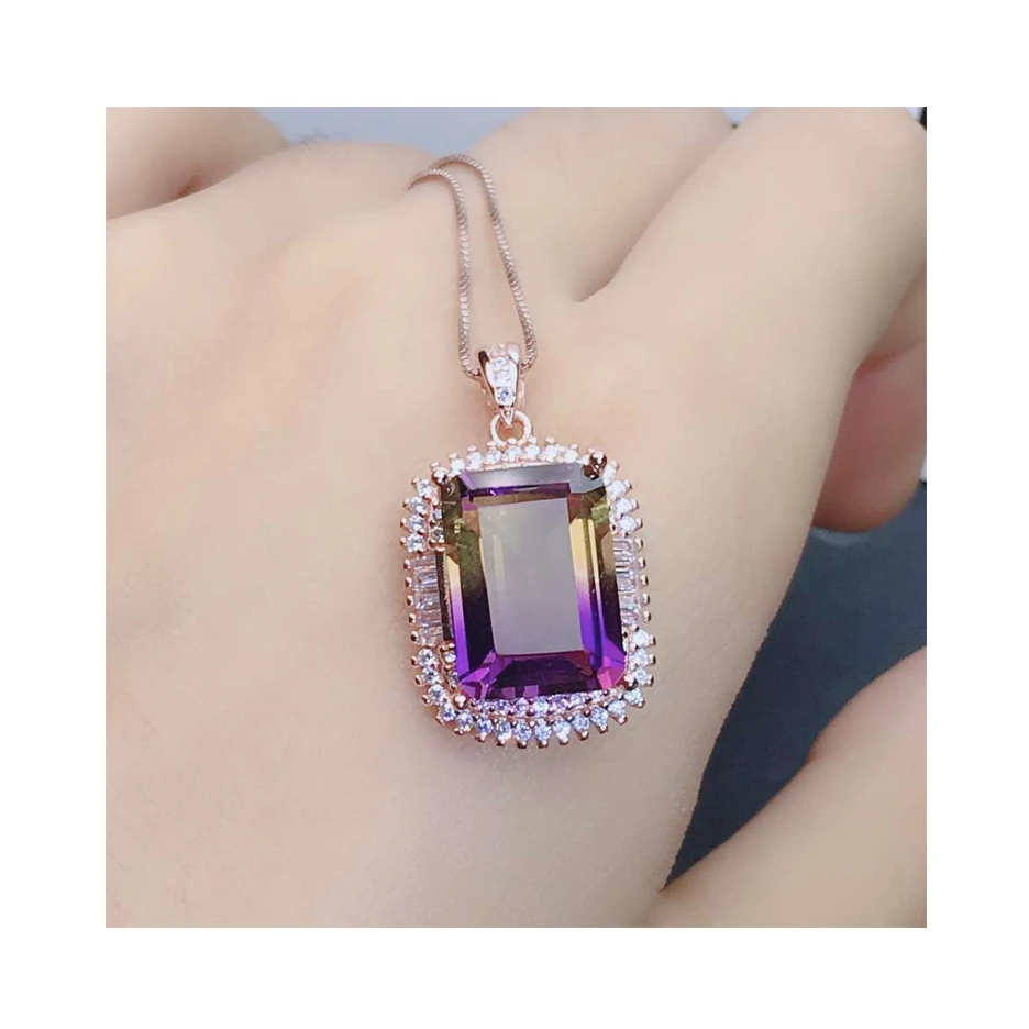 New high-end gradient colorful streamer gradient tourmaline color treasure pendant female fashion open ring Lots of customizable
New high-end gradient colorful streamer gradient tourmaline color treasure pendant female fashion open ring Lots of customizable
