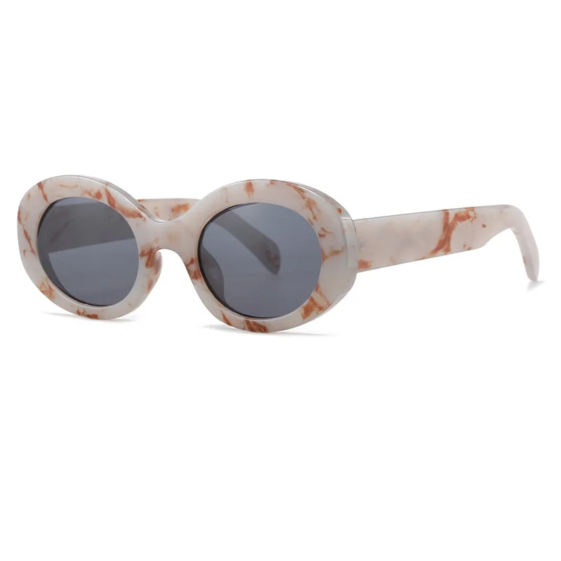 European And American Fashion Oval Sunglasses Men'S Shades Tide Street Shooting Marble Pattern Sunglasses Wholesale, As pictures
European And American Fashion Oval Sunglasses Men'S Shades Tide Street Shooting Marble Pattern Sunglasses Wholesale, As pictures