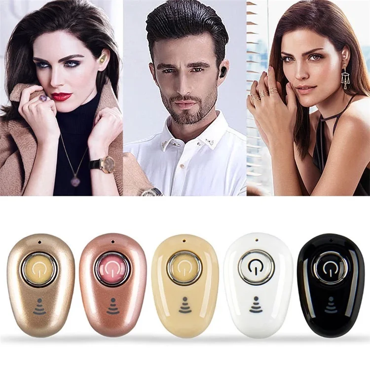 S650 V4.2 Sport Mobile Earphone Wireless Bluetooth Headphone Hands Free Stereo In Ear Earplug with Microphone - ANKUX.COM