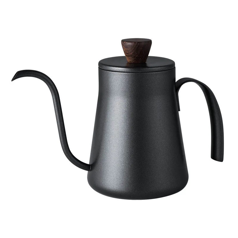 Stainless Steel Hand Flush Hanging Ear Coffee Pot 400ml Thin Mouth Pot With Lid, Black
Stainless Steel Hand Flush Hanging Ear Coffee Pot 400ml Thin Mouth Pot With Lid, Black