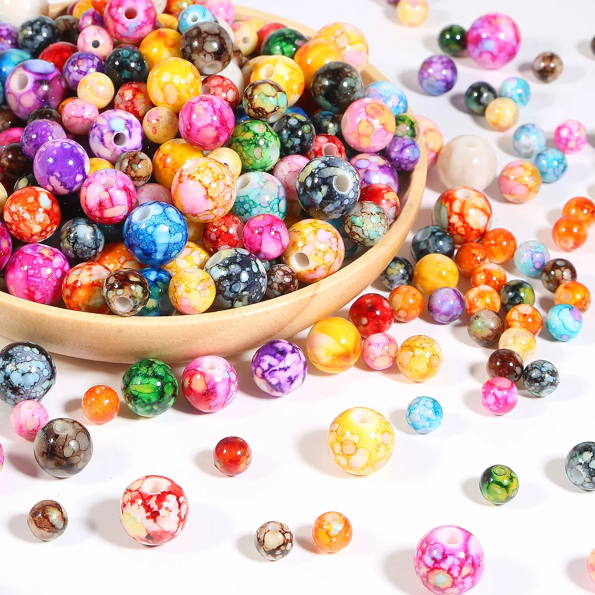 Wholesale New Resin Round Bead Bracelet Chic Colorful Acrylic Resin Round Beads For Making Bracelets Necklace DIY Accessories, Picture
Wholesale New Resin Round Bead Bracelet Chic Colorful Acrylic Resin Round Beads For Making Bracelets Necklace DIY Accessories, Picture