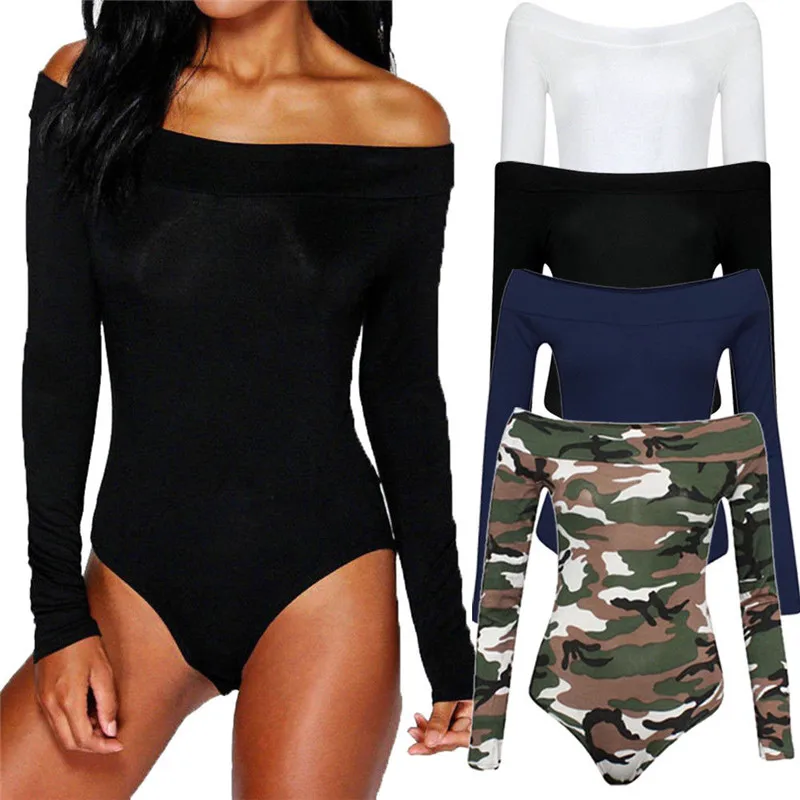 Fashion Casual Loose Solid Women Off Shoulder Long Sleeve Bardot Bodysuit Top Free shipping Plain Stretch Autumn Cloth For Girls
Fashion Casual Loose Solid Women Off Shoulder Long Sleeve Bardot Bodysuit Top Free shipping Plain Stretch Autumn Cloth For Girls