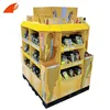 Four Sides Retail Shop Toy Car Pallet Display Notebook Stand/Pen Display Case/Stationary Display Rack