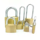 Brass Padlock Brass Padlock Brass Padlock Logo Customized Heavy Duty Heavy Duty Master Key Tri-circle Brass Padlock