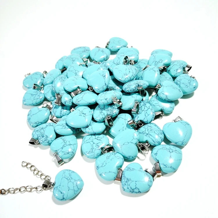 Best Price stone necklace blue turquoise heart pendant pendants charms, Natural color pendant
Best Price stone necklace blue turquoise heart pendant pendants charms, Natural color pendant