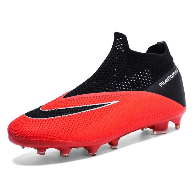 Large Size Broken Nails High-Top Flying Woven Socks Football Shoes Youth TPU Long Nail-Soled Training And Competition Shoes
Large Size Broken Nails High-Top Flying Woven Socks Football Shoes Youth TPU Long Nail-Soled Training And Competition Shoes