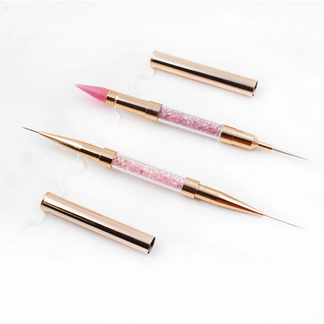 100% Brand New Superior Quality Nail Art Brushes Double Ended Nail Dotting Tool Pen Nail Rhinestone Handle
100% Brand New Superior Quality Nail Art Brushes Double Ended Nail Dotting Tool Pen Nail Rhinestone Handle