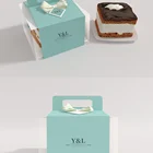 Box Luxury Food Packaging Cake Box Custom