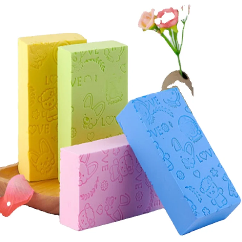 Eco-friendly and durable square shaped baby bath sponge high-density bath sponge/Esponja de bano de alta densidad
Eco-friendly and durable square shaped baby bath sponge high-density bath sponge/Esponja de bano de alta densidad