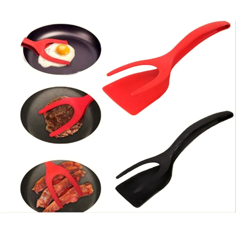 Omelette Toast with spatula and spoon Silicone 2-in-1 nylon, As photo
Omelette Toast with spatula and spoon Silicone 2-in-1 nylon, As photo