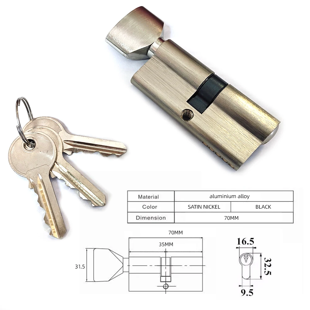 Economical Cheap Home Apartment Universal Aluminum alloy Brass Inside 70mm Single open Door lock key knob cylinder
Economical Cheap Home Apartment Universal Aluminum alloy Brass Inside 70mm Single open Door lock key knob cylinder