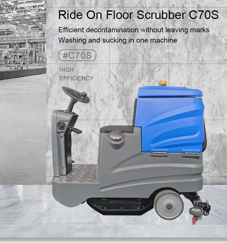 With CE And KC Certificate Industrial Floor Scrubber