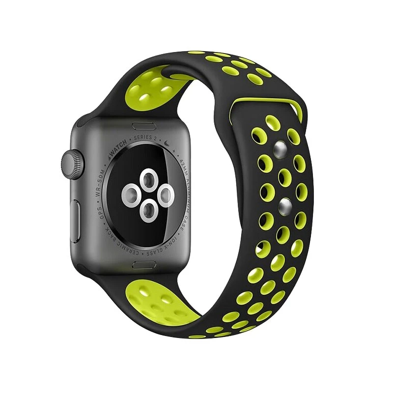 Double Color Soft 44mm 42mm 38mm Silicone Band Apple Watch Strap For Apple Watch Series 5 4 3 2 1, Customized
Double Color Soft 44mm 42mm 38mm Silicone Band Apple Watch Strap For Apple Watch Series 5 4 3 2 1, Customized