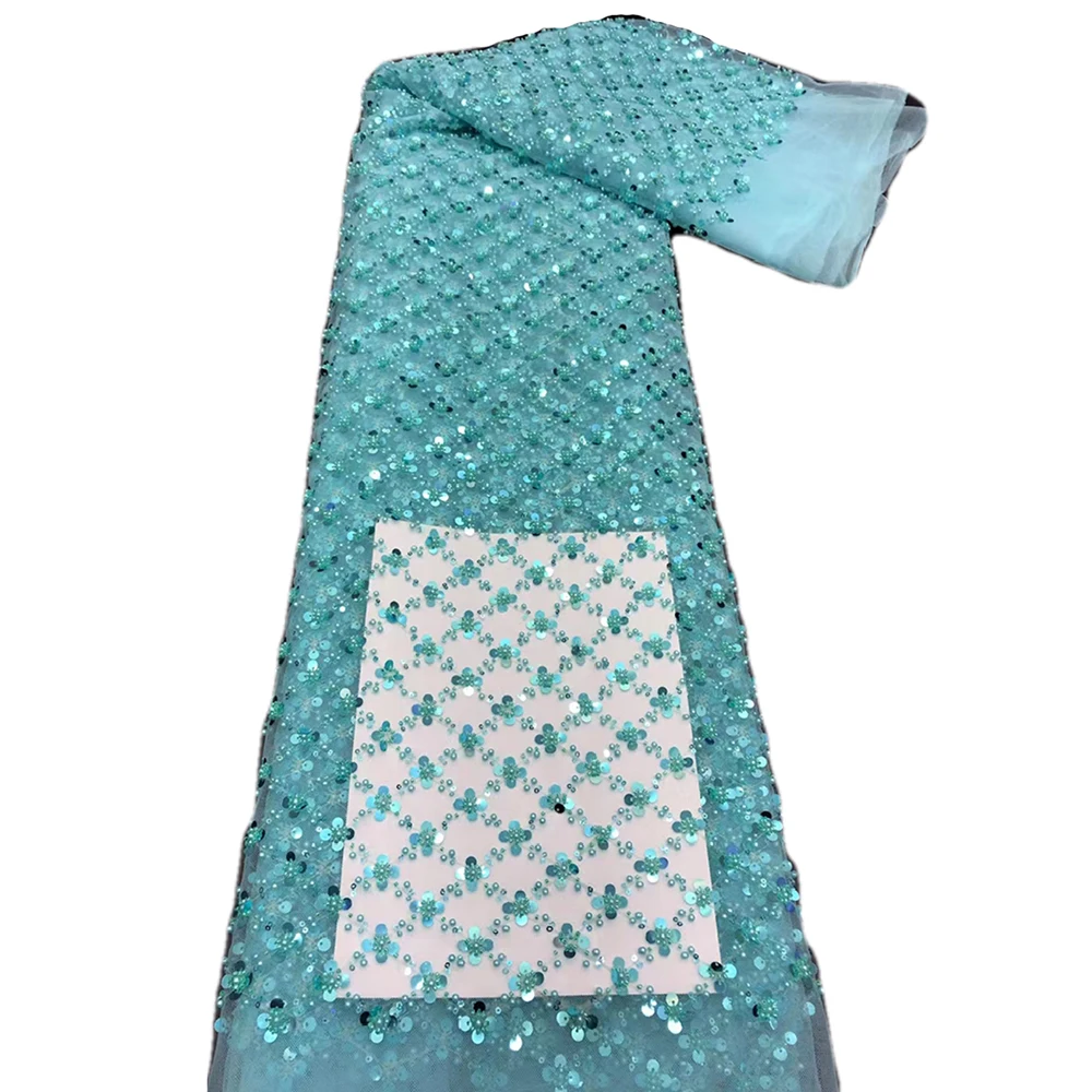Sequins Beads Lace Fabric High Quality Embroidery Wedding Bridal Lace Fabrics Beautiful Sewing Sequins Dress
Sequins Beads Lace Fabric High Quality Embroidery Wedding Bridal Lace Fabrics Beautiful Sewing Sequins Dress