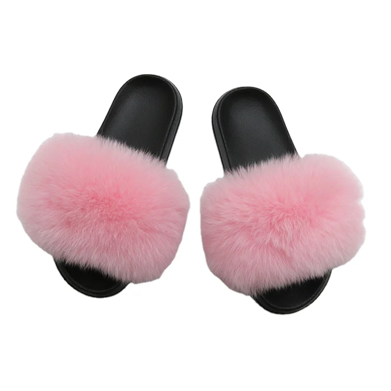 Manufacture Wholesale Top Quality Indoor Outdoor Luxury Soft fluffy Big Fur Real Fox Fur Slides Slippers
Manufacture Wholesale Top Quality Indoor Outdoor Luxury Soft fluffy Big Fur Real Fox Fur Slides Slippers