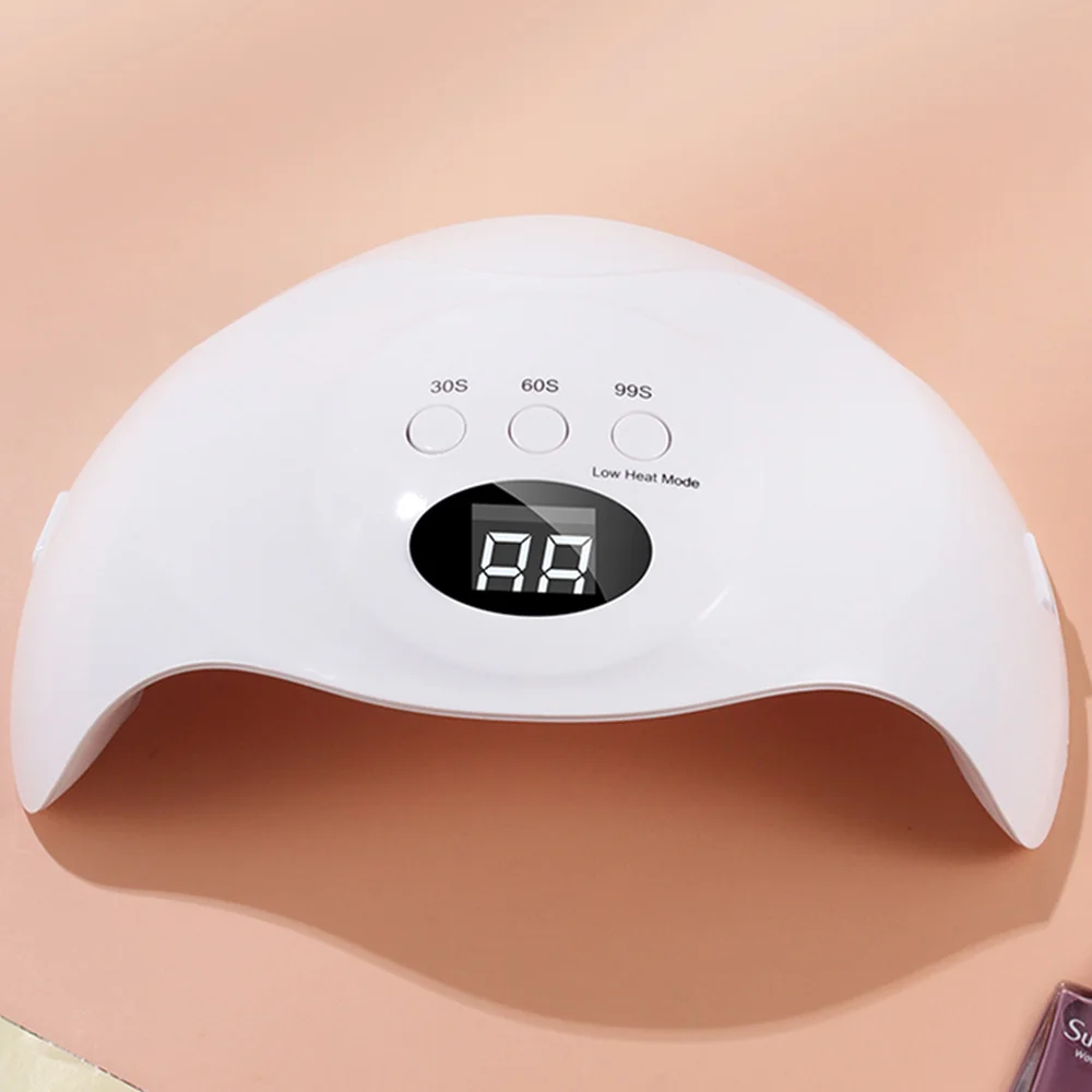 JMK Smart Portable gel machine dryer nail Sun Light uv led nail lamp light nail lamp 48w, White
JMK Smart Portable gel machine dryer nail Sun Light uv led nail lamp light nail lamp 48w, White